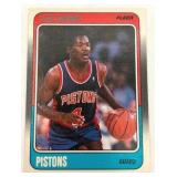 1988 Fleer #40 Joe Dumars Detroit Pistons Basketball Card (NM-MT)