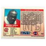 1989 Pro Set Football #498 Derrick Thomas Kansas City Chiefs Rookie Card (NM-MT)