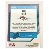 2024 Panini Donruss Optic Bo Nix Denver Broncos Rated Rookie Football Card (NM-MT)