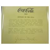 (CNTR) Vintage Coca-Cola Metal Tray...
