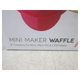 (EC1) New Dash Mini Waffle Maker...