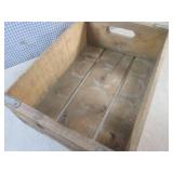 (A-2) Vintage Wood Pepsi-Cola Crate...