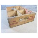 (A-2) Vintage Wood Pepsi-Cola Crate...