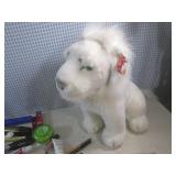 (A-1) Box of Misc - Plush Lion, Vin...