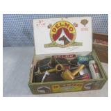 (CS) Vintage Cigar Box and Wood Box...
