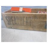 (CS) Vintage Cigar Box and Wood Box...