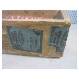 (CS) Vintage Cigar Box and Wood Box...