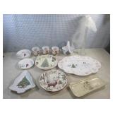 (F-0) Assorted Decorative Plates Cu...