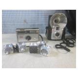 (H-2) Vintage Cameras - Kodak Insta...