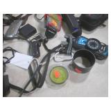 (F-0) Assorted Cameras, Camera Acce...