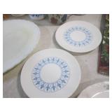 (F-1) Vintage Plates, Coffee Cups a...
