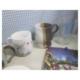 (F-1) Vintage Plates, Coffee Cups a...