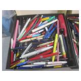 (F-1) 2 Boxes Full of Pens and Penc...