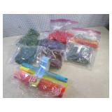 (F-1) Bags of Dyed Pasta and Bubble...