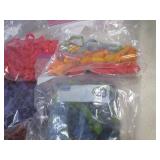 (F-1) Bags of Dyed Pasta and Bubble...