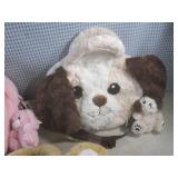 (EW3) 3 New 4-In-1 Plush Pet Bags...