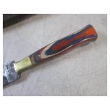 (FS) 8 1/4" Fixed Blade Damascus Kn...