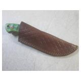 (FS) 8" Fixed Blade Damascus Knife ...