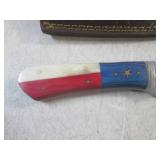 (FS) 8 1/4" Fixed Blade Damascus Kn...