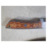 (FS) 7 7/8" Fixed Blade Damascus Kn...