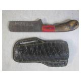(FS) 8 1/4" Fixed Blade Damascus Kn...