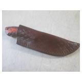(FS) 8" Fixed Blade Damascus Knife ...