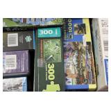 10 Puzzles 8- 1000pc, 1- 500pc, and...