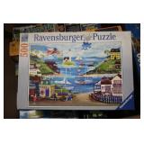 10 Puzzles 8- 1000pc, 1- 500pc, and...
