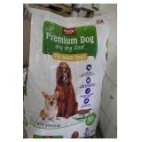 30lb Bag of Premium Dog Food For Ad...