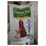 30lb Bag of Premium Dog Food For Ad...