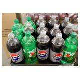 Variety of 1 Liter Sodas 15 bottles...