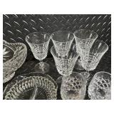 Assorted Crystal Glassware - Stemware, Bowls & Centerpiece