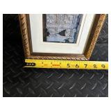 Framed Print Pair: Instruments De Musique Anciens Et Modernes & Architectural Panels