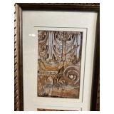 Framed Print Pair: Instruments De Musique Anciens Et Modernes & Architectural Panels