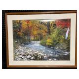 Ricordi Arte 1989 Autumn Forest Landscape Framed Print