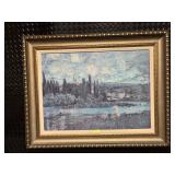 Claude Monet 1840-1926 Framed Impressionist Landscape Reproduction