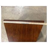 Mid-Century Modern Walnut Bent Wood Table Leg with Curved Edge