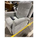 Electric Upholstered Recliner Chair with Attached Power Adapter