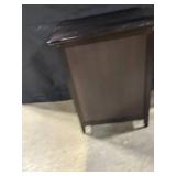 Nightstand Cabinet with Top Drawer and Lower Cabinet Door