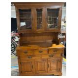 Young Republic Group Solid Hard Rock Maple China Cabinet with Glass Doors