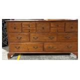 Morgan Ridge Dresser Mirror Birch/Bourbon Cherry Finish with Hutch
