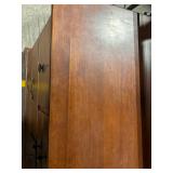 Morgan Ridge Dresser Mirror Birch/Bourbon Cherry Finish with Hutch