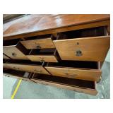 Morgan Ridge Dresser Mirror Birch/Bourbon Cherry Finish with Hutch