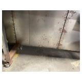 Workbench with Steel Frame and Wood Top - Assorted Stools & Shelving