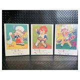 Brad E. Newton Nursery Rhyme Prints - Goosey Goosey Gander, Little Jack Horner & Little Miss Muffet
