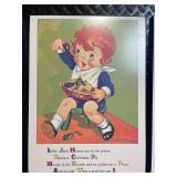 Brad E. Newton Nursery Rhyme Prints - Goosey Goosey Gander, Little Jack Horner & Little Miss Muffet