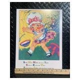 Brad E. Newton Nursery Rhyme Prints - Goosey Goosey Gander, Little Jack Horner & Little Miss Muffet
