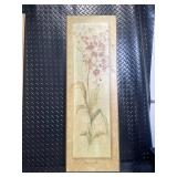 Peony & Orchid Botanical Prints - Vertical Framed Wall Art