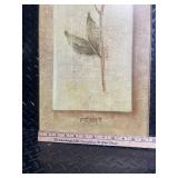 Peony & Orchid Botanical Prints - Vertical Framed Wall Art