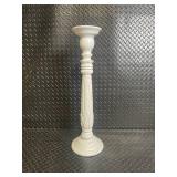 Turned-Wood Pedestal Plant Stand - 28-30 Inches Tall